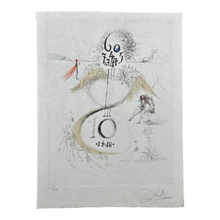 1960s Salvador Dali Poems Secrets War 1914-1918 For Sale