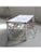 Type Rectangular marble table Date 1960-69 Origin Italy Materials Marble, Steel Model Rectangular Condition Preserved...