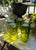 MCM Vintage Pressed Glass Thumbprint Tumbler Retro For Sale - Image 9 of 12