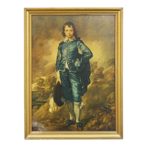 The Blue Boy Print of Original Oil Painting on Canvas