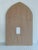 Metal Large 1990s Bombay Company Neoclassical Urn Trumeau Mirror Hand Painted Gold Leaf For Sale - Image 7 of 9