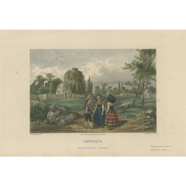 Mandarou, Quechua Indigenous Costumes, 1843, Print For Sale - Image 10 of 10