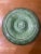Hollywood Regency Italian Green Majolica Chips and Dips Plater For Sale - Image 4 of 8
