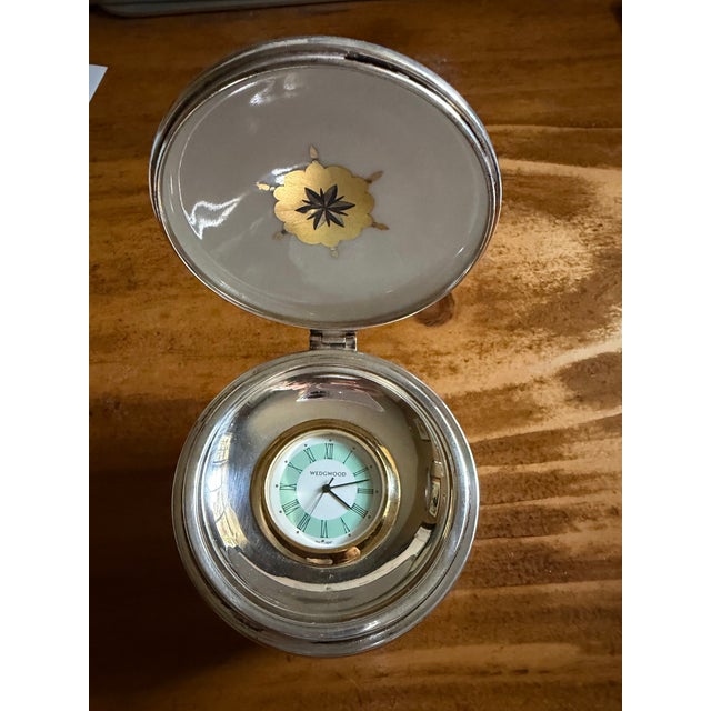 Wedgwood Hidden Treasures, the Greenwich Clock, Sterling Silver Fitment For Sale In San Francisco - Image 6 of 10