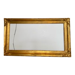 Vintage Gold Mirror Frame For Sale