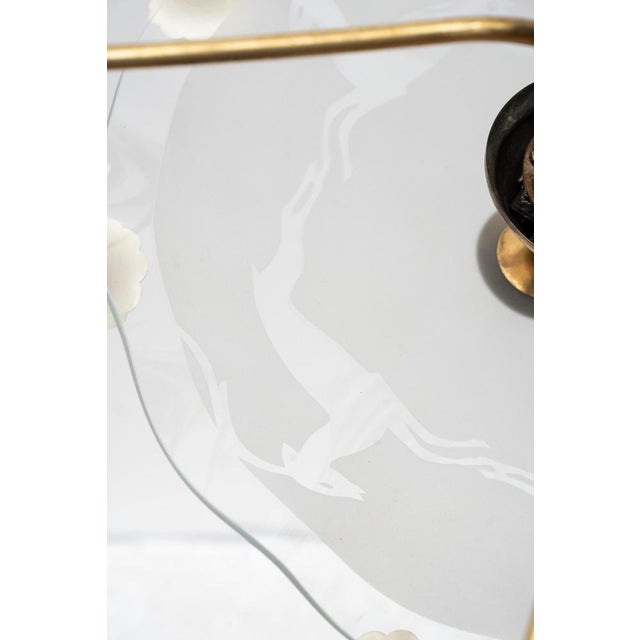 Pietro chiesa style six-light chandelier, made in italy, 1940s. Very rare six-light chandelier in the style of pietro...