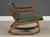Mid-Century Modern 1960s Lawrence Peabody Refinished Mid Century Modern Rocking Chair For Sale - Image 3 of 9