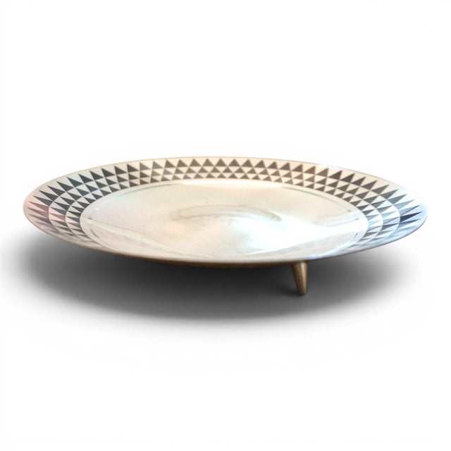 Bauhaus Sculptural Silver-Plated Bowl by Paul Haustein for WMF Ikora, 1920s For Sale - Image 4 of 10