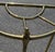 Gold Share Vintage Brass and Iron Umbrella Stand For Sale - Image 8 of 13