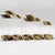 Metal Circa 1970s Vintage Modernist Brass Angled Slanted Design Napkin Rings- Set of 12 For Sale - Image 7 of 12