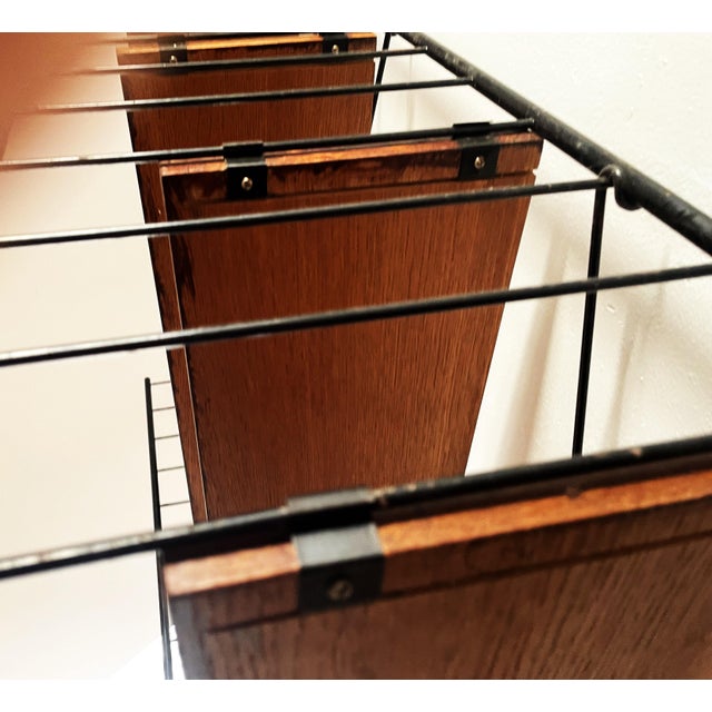 Mid-Century Scandinavian Modern Icon Freestanding Ladder Shelf, 1960s For Sale - Image 6 of 16