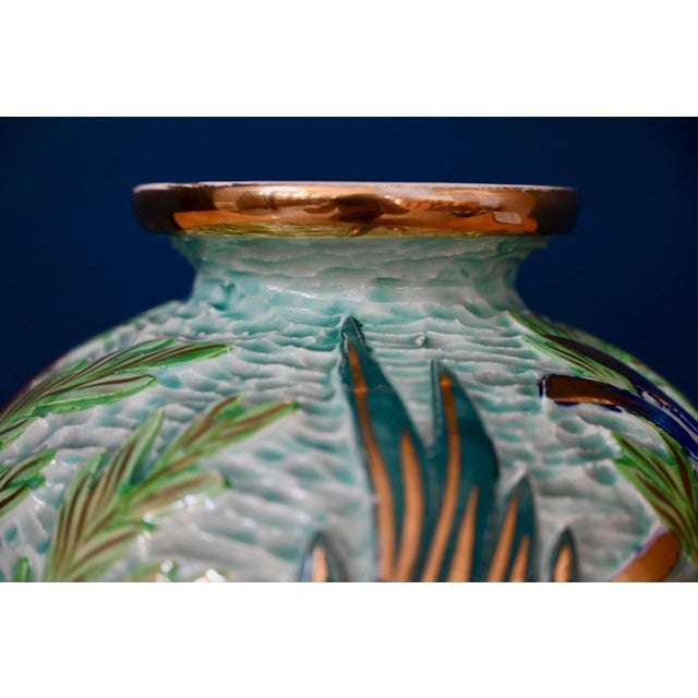 Vintage Ball Vase by Lamarche Monaco, 1960s For Sale - Image 6 of 14