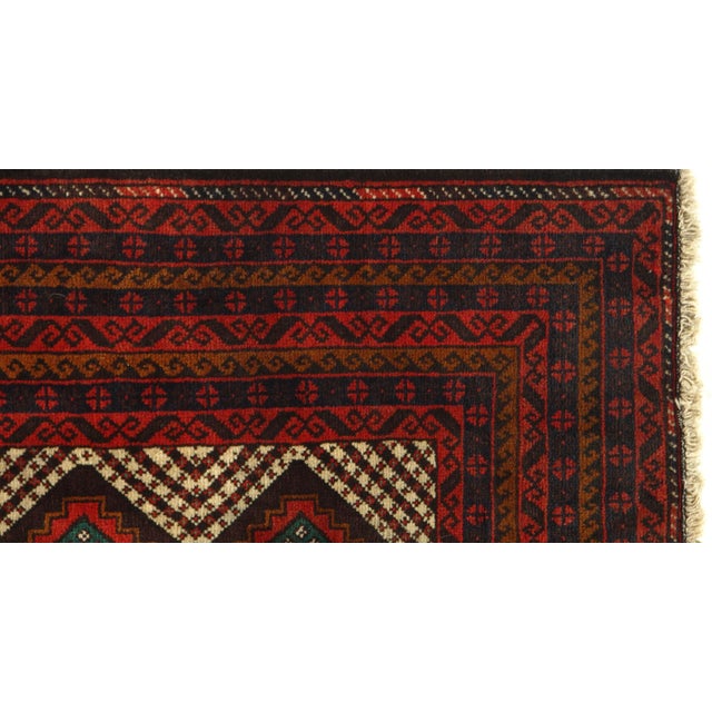 Pasargad DC Ivory Balouchi Prayer Rug For Sale - Image 4 of 4