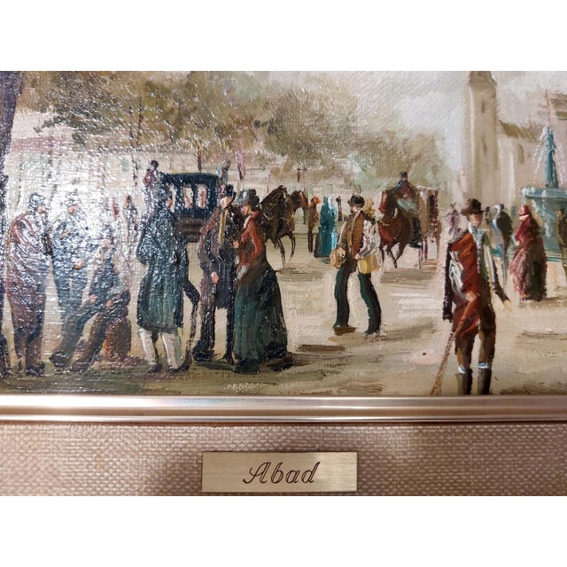 Abad, Landscapes, Oil on Canvases, 1950, Set of 2 For Sale - Image 13 of 18