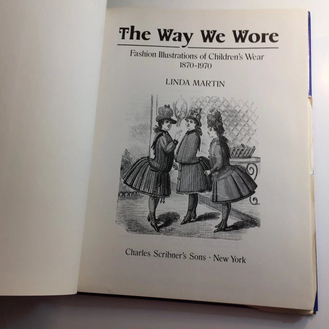 Illustration 1978 The Way We Wore Childrens Wear 1870-1970 Book For Sale - Image 3 of 13