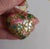 Late 20th Century Vintage Chinese Cloissone Heart Pendant Ornaments- Set of 6 For Sale - Image 5 of 9