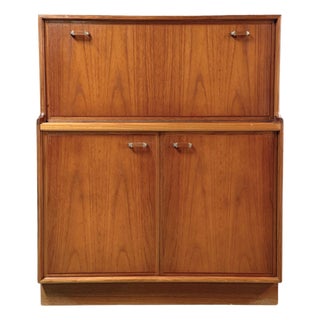 Mid 20th Century Teak Drinks Cabinet by Turnidge For Sale