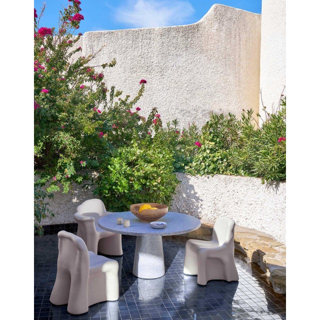 Dalila Beige Outdoor Chairs by Gaetano Pesce for Cassina, Set of 4 For Sale - Image 11 of 18