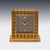 Vintage Swiss Gilt Brass Desk Clock from Hermès, 1960s For Sale - Image 3 of 10