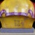 Yellow Vintage Shoushan Stone Guanyin Bust With Polychrome Details For Sale - Image 8 of 10