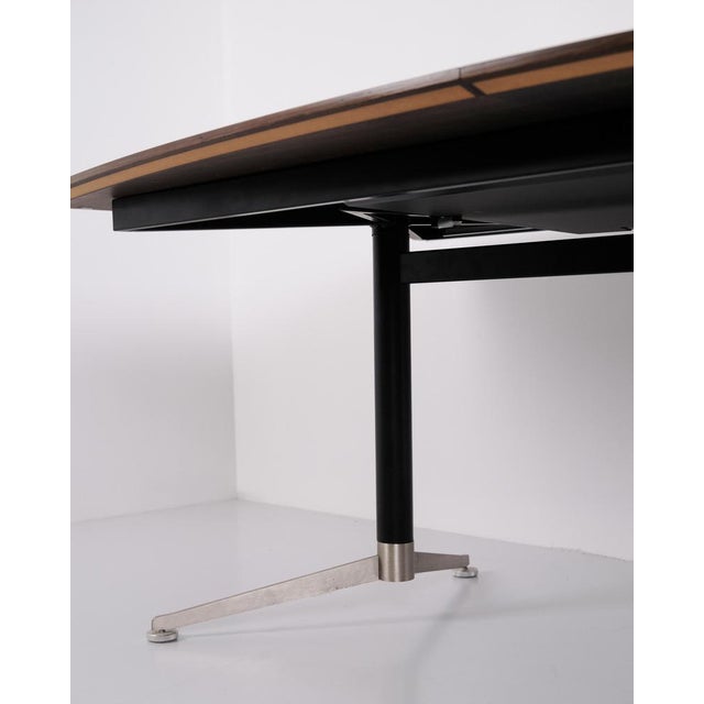 Paustian Spinal Conference Table in Smoked Oak by Paul Leroy, 2010 For Sale - Image 6 of 13