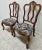 Wood 1990s Pair Chairs Ethan Allen Tuscany Pretzel Back Dining Room Side Chairs Newport French For Sale - Image 7 of 11