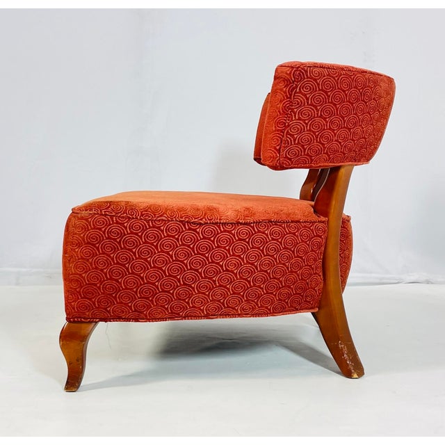 Mid-Century Modern Vintage Lounge Chair by Thayer Coggin, Usa 1980's For Sale - Image 3 of 12