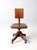 Antique Oak Swivel Desk Chair For Sale - Image 9 of 11