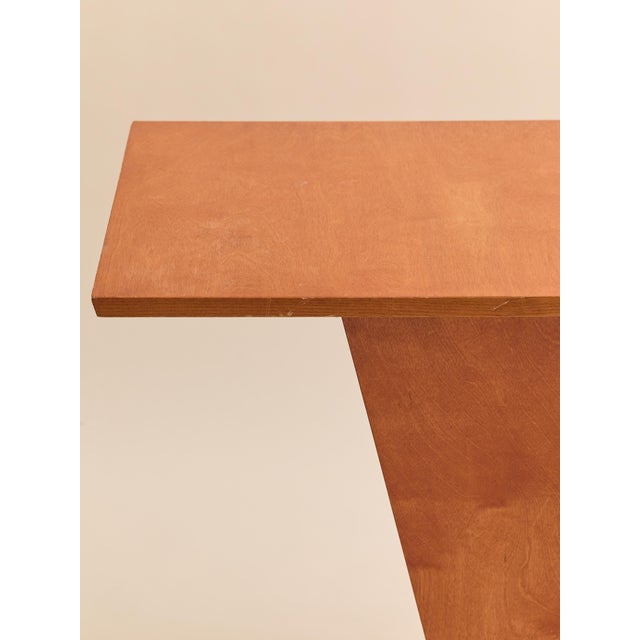 1950s Art Deco Revival Console and Mirror Set in the Style of Donald Deskey For Sale - Image 10 of 11