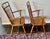 American Pair Ethan Allen Birdcage Arm Chairs Cherry Wood Windsors For Sale - Image 3 of 10