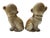 Mid-Century Modern Vintage Mid-Century Modern Palm Beach Monkey Statues Salt and Pepper Shakers Set Monkey Figurines – Pair For Sale - Image 3 of 7