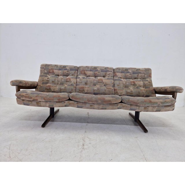 Mid-Century Modern Mid-Century Sofa, Denmark, 1970s For Sale - Image 3 of 14