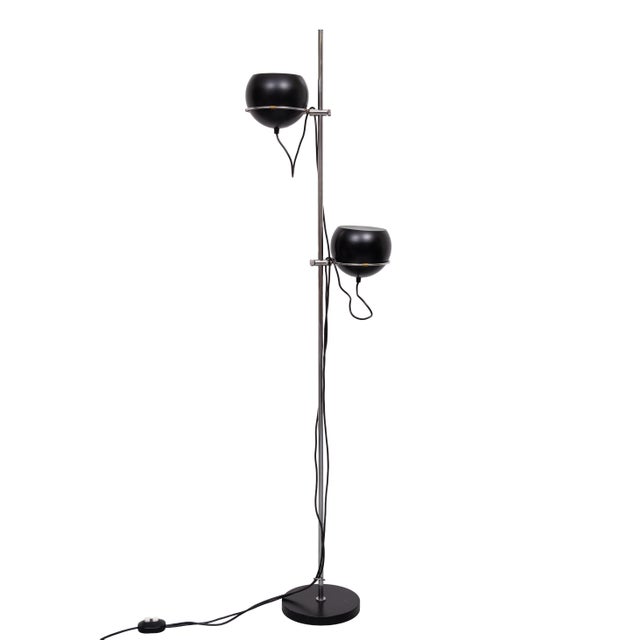 Space Age Double Eyeball Floor Lamp by Herda, Netherlands, 1970s For Sale - Image 3 of 10