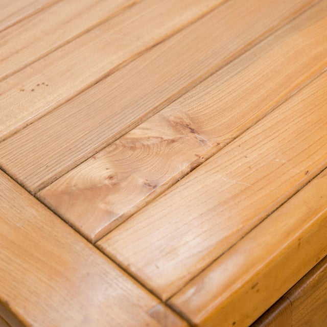 1970s Maison Regain Brutalist Elm Wood Cupboards - a Pair For Sale In Los Angeles - Image 6 of 12
