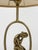 1930s Art Deco Sculptural Brass Table Lamp with Female Figure, Sweden, 1940s For Sale - Image 5 of 9