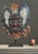 Folk Art Antique Mexican (Guerrero) Hammered Copper Folk Art Festival Mask For Sale - Image 3 of 8