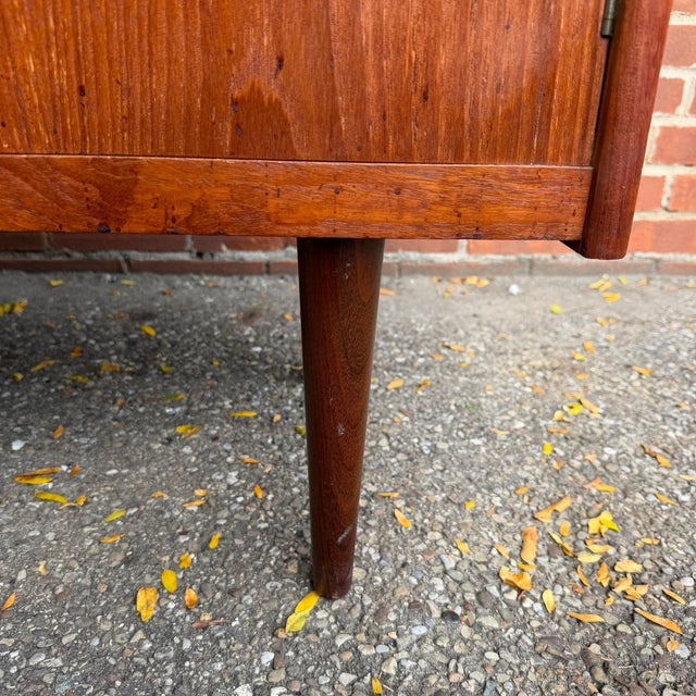 1960s Danish Modern Teak Secretary Desk Hutch by Sejling Skabe n.p. Nielsen, Attributed For Sale - Image 4 of 12