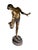 Gold Bronze Sculpture of Child, 1900s For Sale - Image 8 of 16