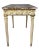 Wood Italian Neoclassical Giltwood and Painted Console Table For Sale - Image 7 of 10