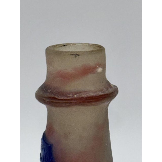 Blue Vase by Émile Gallé For Sale - Image 8 of 10