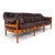 Coja Living Room Set with 3-Seater Sofa and 2 Lounge Chairs in Brown Leather by Sven Ellekaer, 1960, Set of 3 For Sale - Image 13 of 18