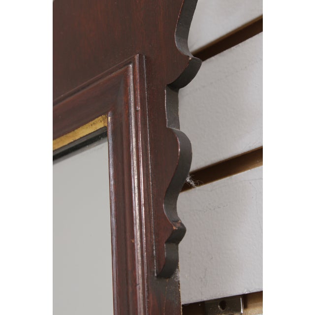 Friedman Brothers Chippendale Mahogany Mirror For Sale - Image 9 of 14