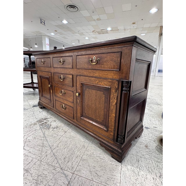 Brown Early 19th Century English Dresser Base For Sale - Image 8 of 18