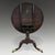 Antique 18th Century Anglo-Chinese Padouk and Zitan Tripod Table For Sale - Image 4 of 8