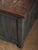 Charcoal Sideboard With Aged Wooden Top and Plank Detail For Sale - Image 10 of 11