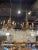 Traditional 19th Century Italian Gilt Tole Floral Chandeliers With 8 Lights For Sale - Image 3 of 12