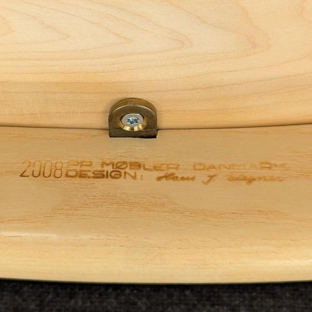 Chair in Lacquered Ash by Hans Wegner, 2000s For Sale - Image 17 of 18