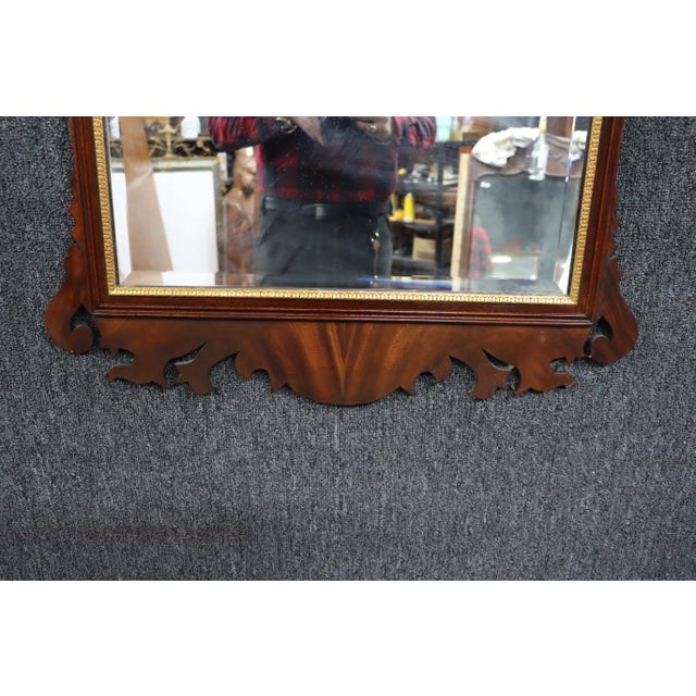 Traditional Vintage Henkel Harris Federal Style Mirror For Sale - Image 3 of 9
