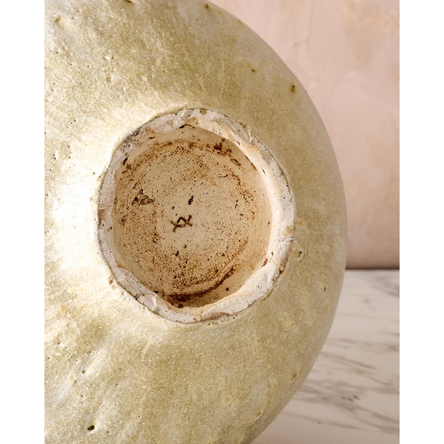 Handmade Mediterranean "Fig Vase 8" Glazed Stoneware by Canoa Lab for TRNK From Deriva Y Trampa Series For Sale - Image 10 of 10