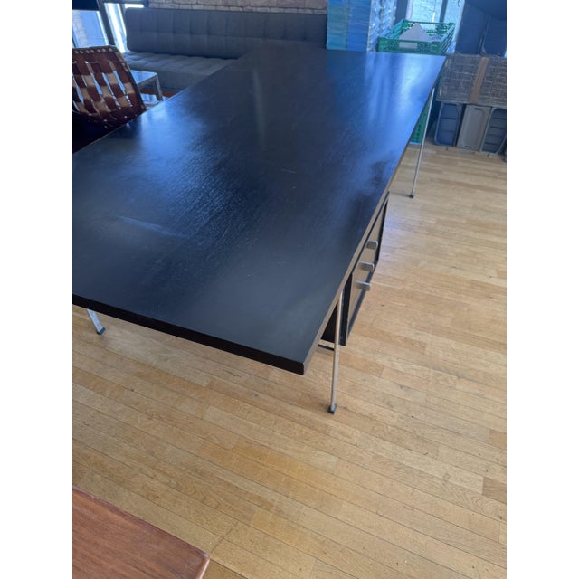 Kill International Vintage Executive Desk by Jørgen Kastholm for Kill International, 1960s For Sale - Image 4 of 11